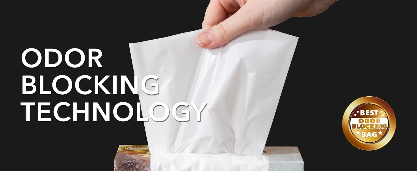 Amazing Odor Sealing Cat Waste Disposal Bags - Durable — product details