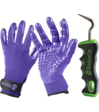 Flexible Rubber-Nodule Pet Grooming Gloves — collection imagery