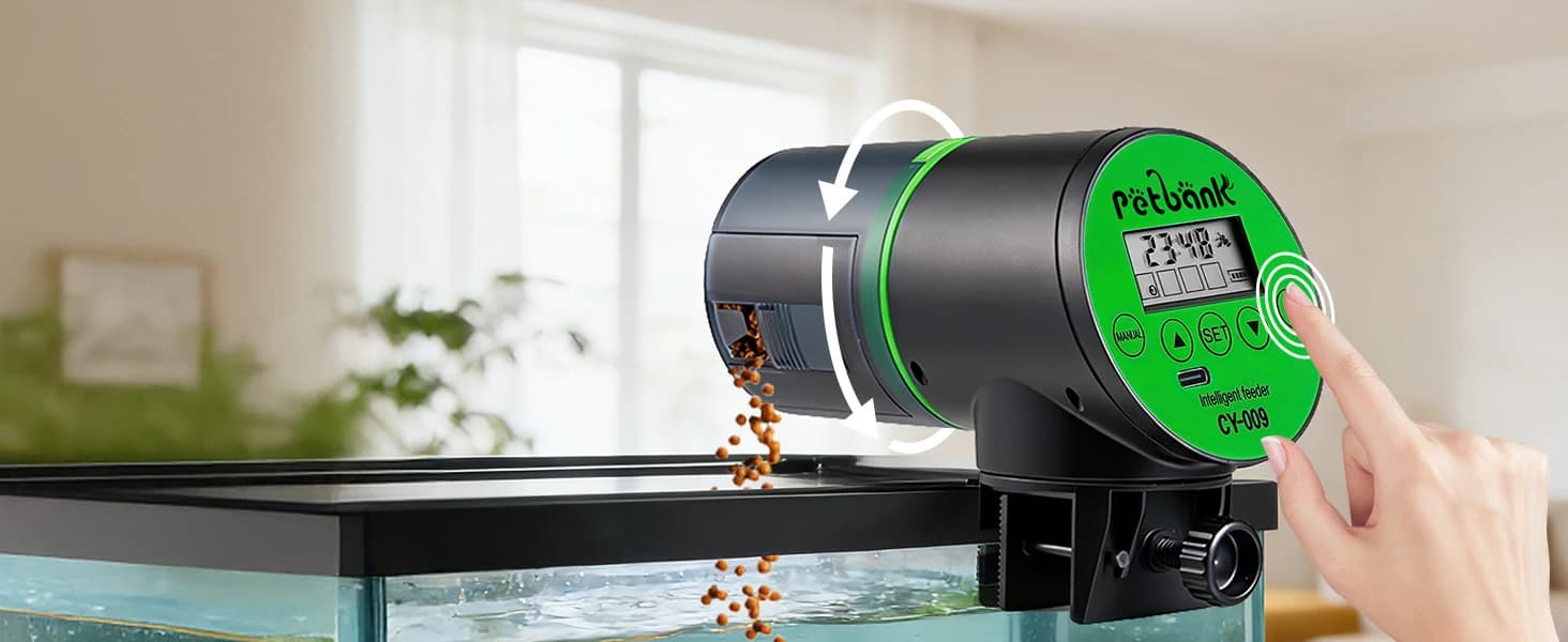 Automatic Fish Feeder for Aquarium Easy Setup & 4 Timers — collection imagery
