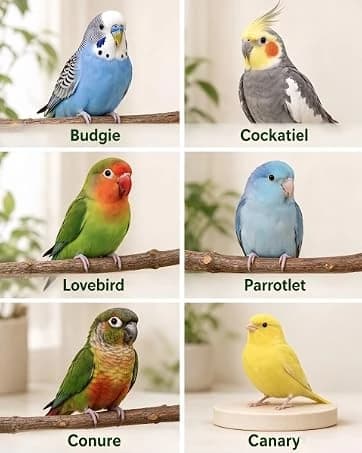 4PCS Bird Parrot Foraging Toys Parakeet Chewing Hanging Toy Shredded Paper Cage Accessories for Small Parrots — collection imagery