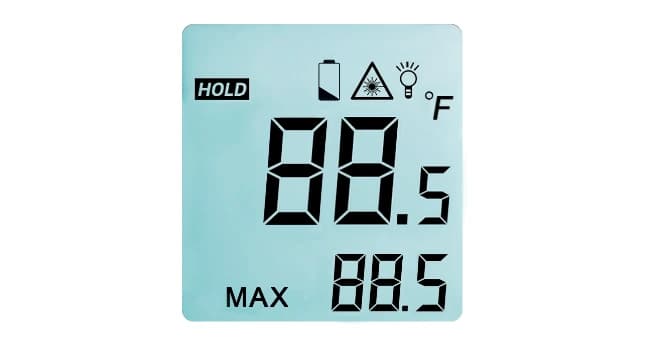 Infrared Thermometer Gun — -58℉ to 1112℉ — product details