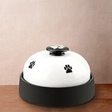 Dog Training Bell — Set of 2 Dog Puppy Pet Potty Training Bells — Portable
