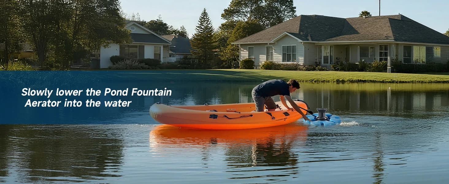 Pond Fountain Aerator — 1HP 110V 15000 GPH Fountain Pump — collection imagery