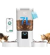 Automatic Cat Feeder with 2K Camera: 5G WiFi Automatic Dog Feeder with Night Vision — collection imagery