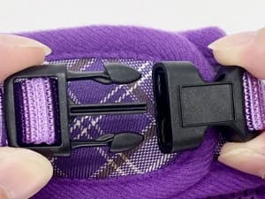 Plaid Breathable Rabbit Harness and Leash Set Escape Proof — Widened Magic Tape