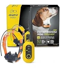 Pathfinder 2 GPS Dog Tracker e Collar 9 Mile Long Range LED Light No Monthly fees Free App Waterproof — collection imagery