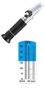 Salinity Refractometer for Seawater and Marine Fishkeeping Aquarium 0-100 PPT with Automatic Temperature — product details