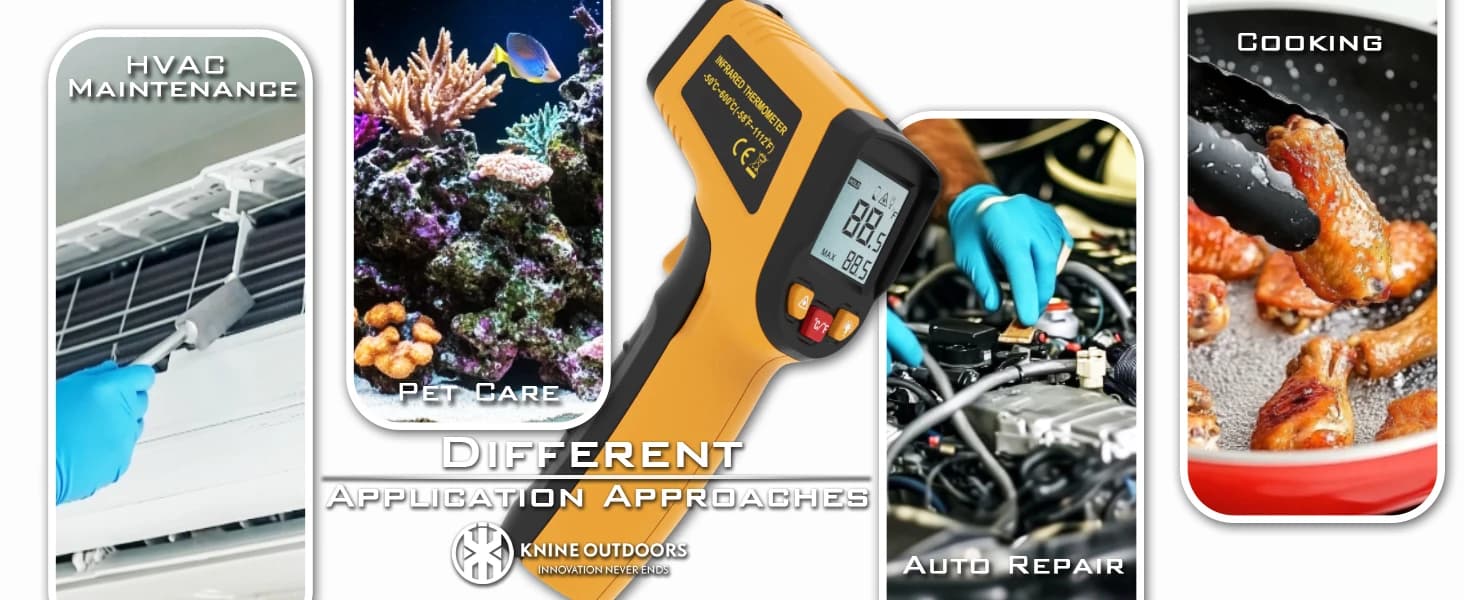 Infrared Thermometer Gun — -58℉ to 1112℉ — product details