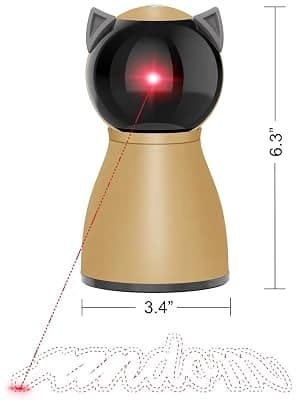 Interactive Cat Laser Toy Automatic for Indoor Cats — Package included: