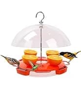 Squirrel-Proof Cedar Hopper Bird Feeder — collection imagery