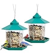 Squirrel-Proof Cedar Hopper Bird Feeder — collection imagery