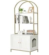 31.5" L Cat Litter Box Enclosure with Barn Door — collection imagery