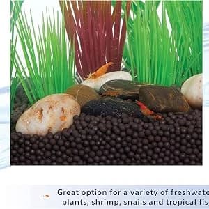 Plant and Shrimp Aquarium Substrate — Plant and Shrimp Aquarium Substrate 5 Pounds, Brown