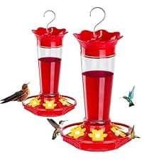 Glass Hummingbird Feeder for Outdoors Hanging — collection imagery