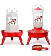 Chick Brooder Heater with Anti-Roost Cone and Constant Temp Red 12" x 12" — collection imagery