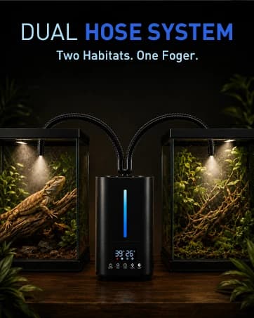 1.32 Gal / 5L Reptile Fogger Humidifier with Dual Hose — collection imagery