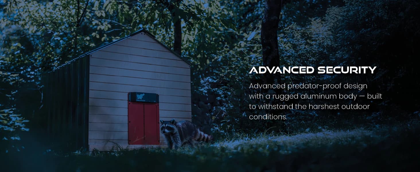 Door T50 – Automatic Chicken Coop Door Opener — collection imagery
