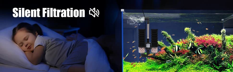 Aquarium Electric Sponge Filter for Fish Tank — collection imagery