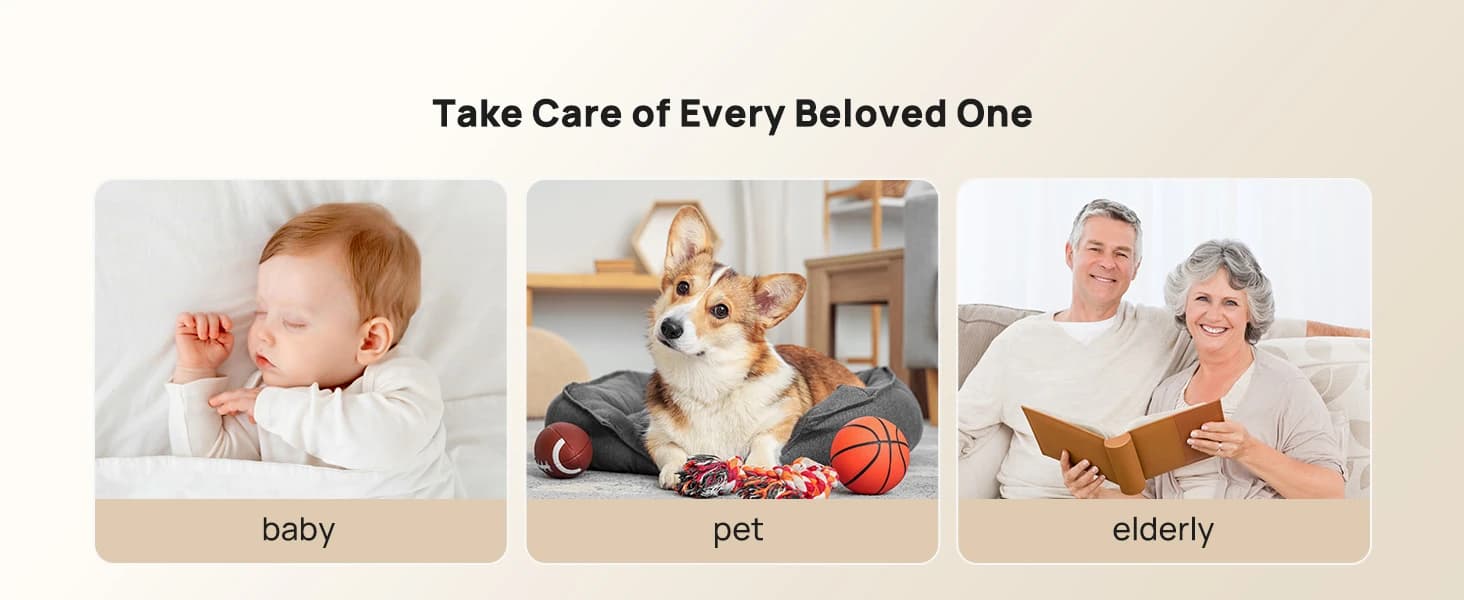 Pano 4K UHD Indoor Camera — Pet/Dog Security Camera with Phone App — collection imagery