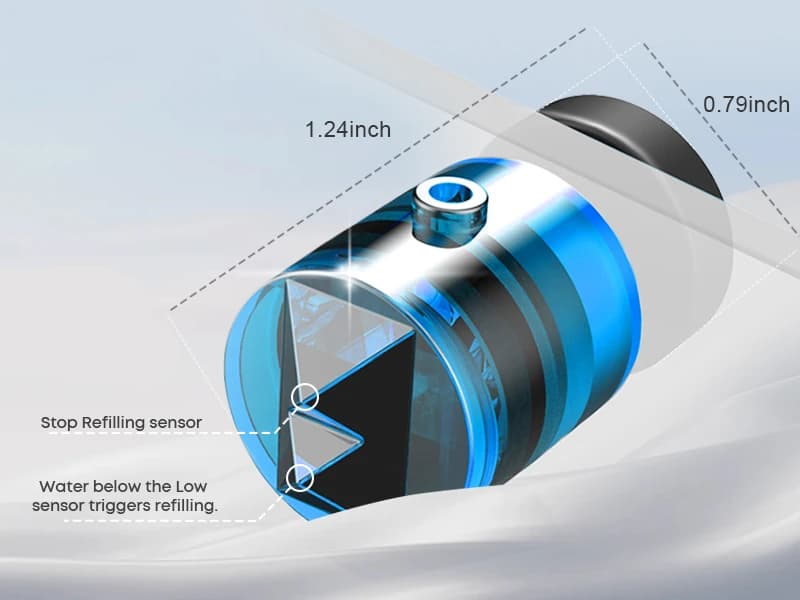 Auto Top Off System for Saltwater Aquarium — Dual High-Precision Optical Sensors with a Compact and Space-Saving Design
