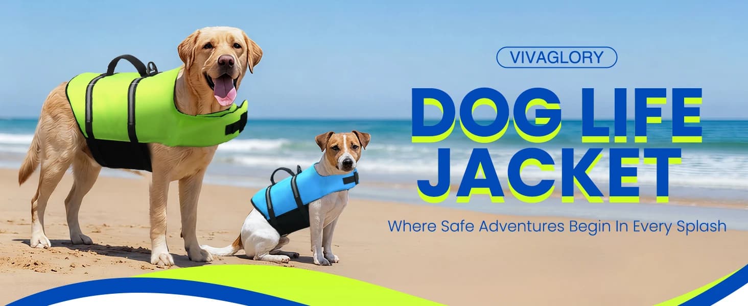 Dog Life Vest Rip Stop Dog Swim Vest — product details