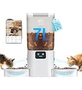 Automatic Cat Feeder with 2K Camera: 5G WiFi Automatic Dog Feeder with Night Vision — collection imagery