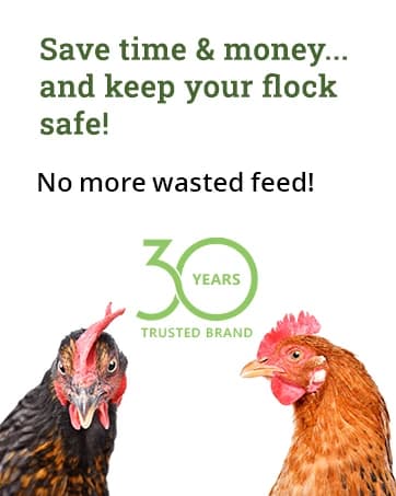 Grandpas Feeders Automatic Chicken Feeder - 20 lbs No Waste Poultry Feeder — collection imagery