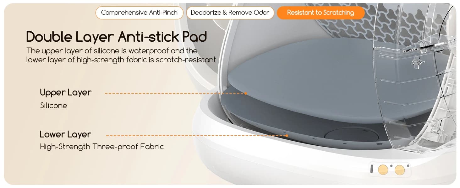 Self-Cleaning Cat Litter Box — product details