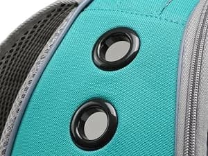 Portable Travel pet Backpack Carrier Hamster Bag Guinea Pig Bird Small Dog and Cat Turtle Carrier Rabbit Cage — Sturdy breathable and portable