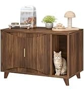 Litter Box Enclosure — Cat Litter Box Furniture with Removable Divider — collection imagery