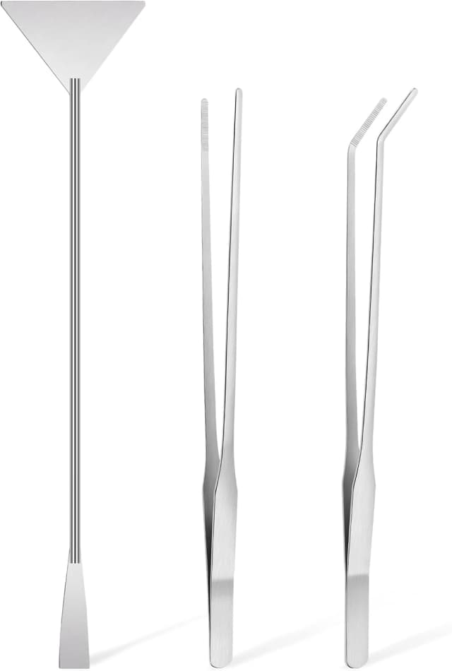 Terrarium Supplies 3 PCS — Stainless Steel Aquarium Supplies Set