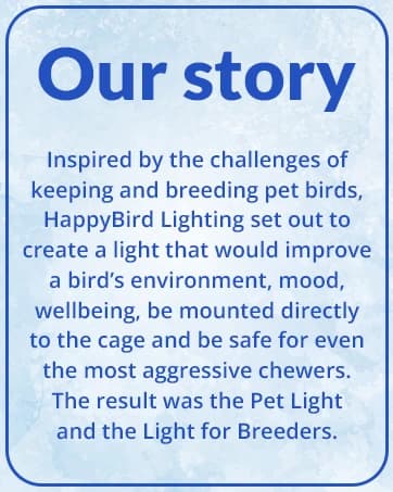HappyBird Lighting Bird Cage Light with Chew Guard - Full Spectrum LED Pet Light - Simulates Natural — collection imagery