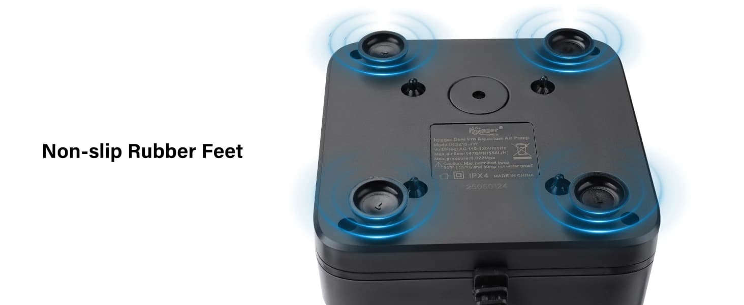 Aquarium Air Pump — Quiet Adjustable Fish Tank Air Pump — collection imagery