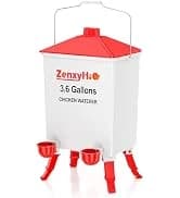 Chick Brooder Heater with Anti-Roost Cone and Constant Temp Red 12" x 12" — collection imagery