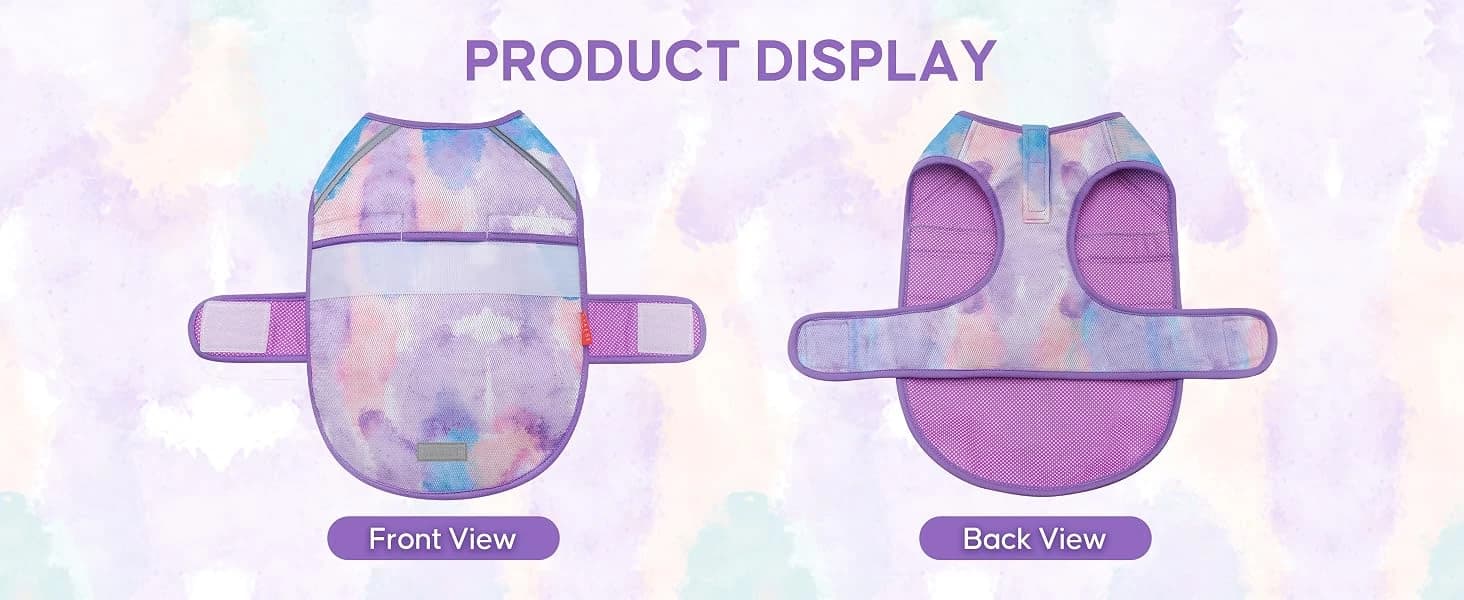 Dog Cooling Vest Evaporative Dog Cooler Jacket for Summer Outdoor — product details