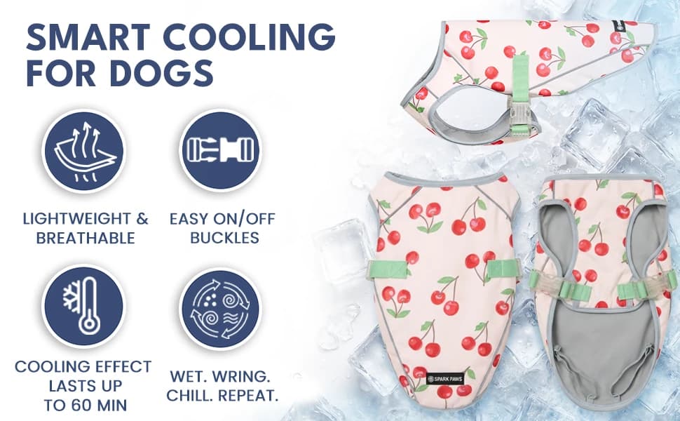 Dog Cooling Vest - Evaporative Summer Cooling — product details
