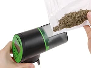 Automatic Fish Feeder for Aquarium Easy Setup & 4 Timers — Pour the Feed into the Feeder