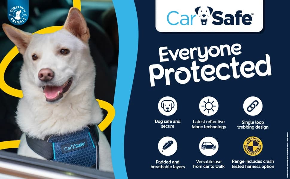 Crash Tested Dog Safety Harness | Size M — product details