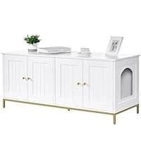 31.5" L Cat Litter Box Enclosure with Barn Door — collection imagery