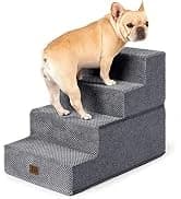 Dog Stairs for Bed 18" H — 4-Step Dog Steps for High Bed — collection imagery