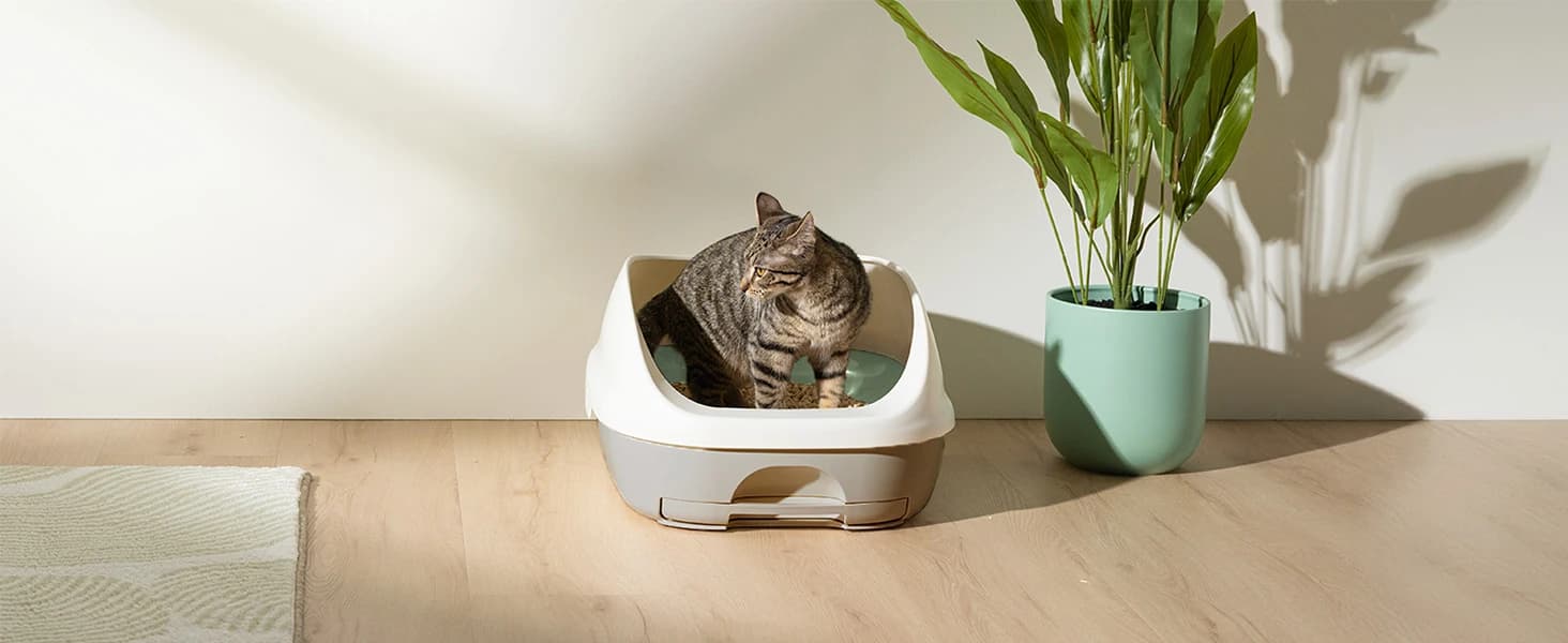 Breeze Cat Litter Box System Kit with Pellets and Pads — collection imagery