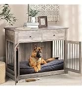 8x4x6FT Outdoor Dog Kennel for Large Dogs — collection imagery