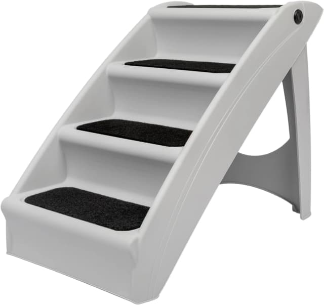 CozyUp Folding Dog Stairs — 20 in Tall