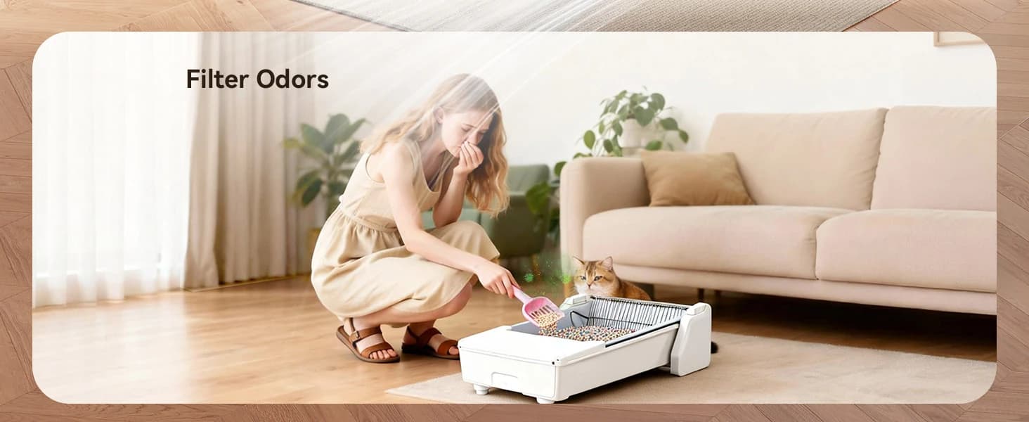 Pet Air Purifier for Home — Dual-sided Intake Air Purifier — product details