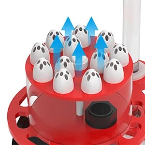 DC Protein Skimmer with Controllable Pinwheel Pump (N130 Plus) — THE FLOW PLATE (CELL-CAST CONSTRUCTION)